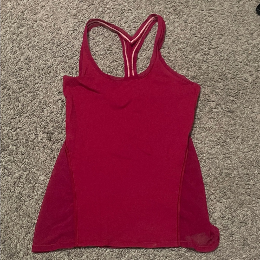lululemon athletica Racerback Tank Top - Deep Pink